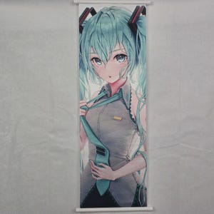HATSUNE MIKU Vocaloid Tapestry, Scroll, Wallpaper, Poster 70cm x 25cm 11
