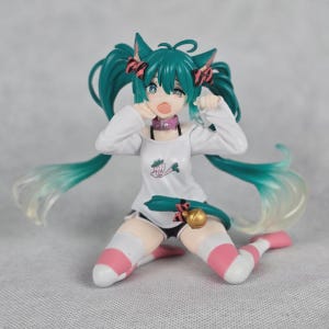 Hatsune Miku PVC Figur - Anime Sammlerstück, 15cm, Brandneu