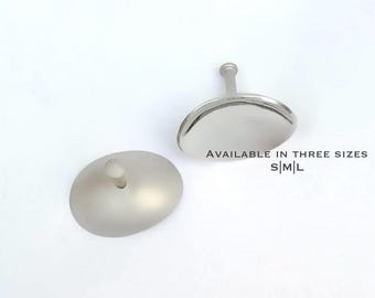 Corneal Eye Shield with Electro Coated Laser Protector Stainless Steel 2Pcs