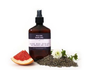 calming dog bed spray