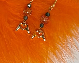 Love Hand Sign Earrings Inspired by Taylor