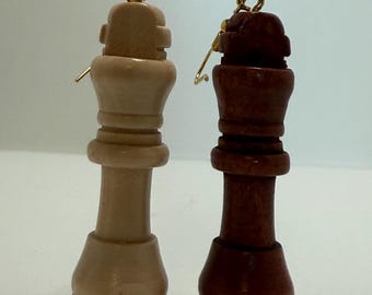 Chess Pieces Earrings Dangle
