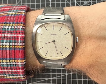 60er Jahre Seltene Vintage Schweizer Sternzeichen Uhr