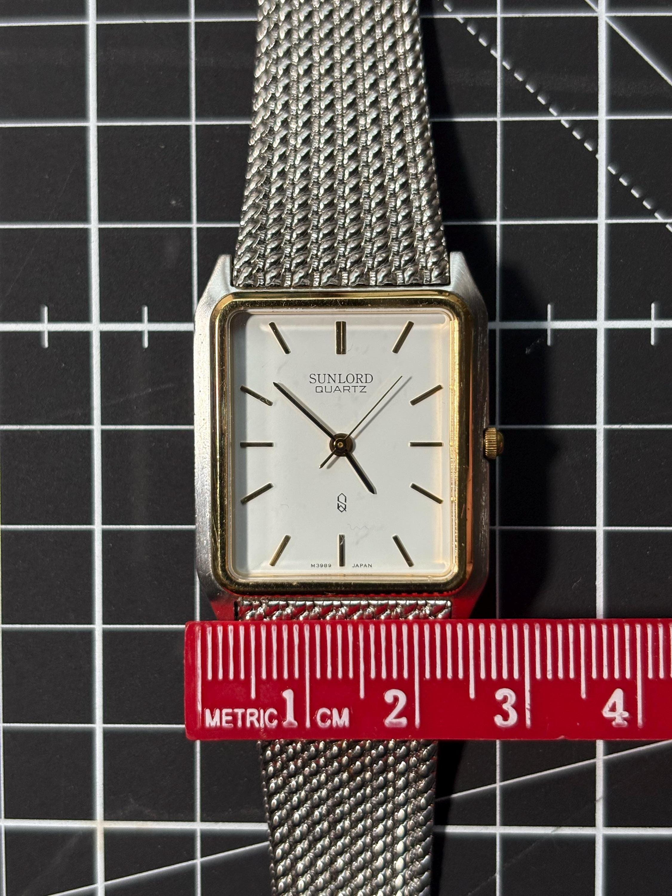 90's Vintage Watch Seiko Sunlord - Etsy