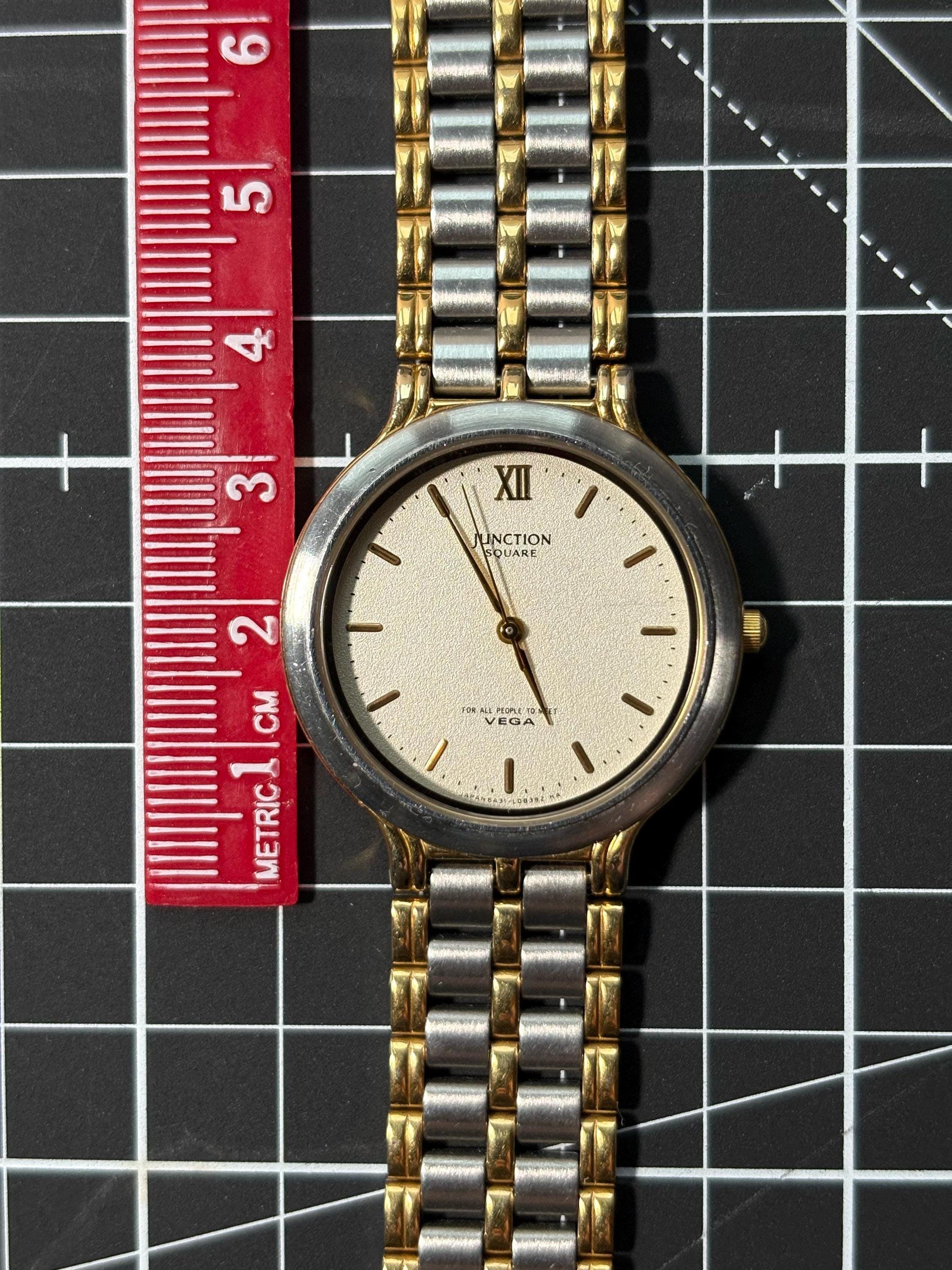 90s Vintage Citizen junction デイト コンビ 90's Vintage Dual Tone Watch Junction Vega by Citizen - Etsy