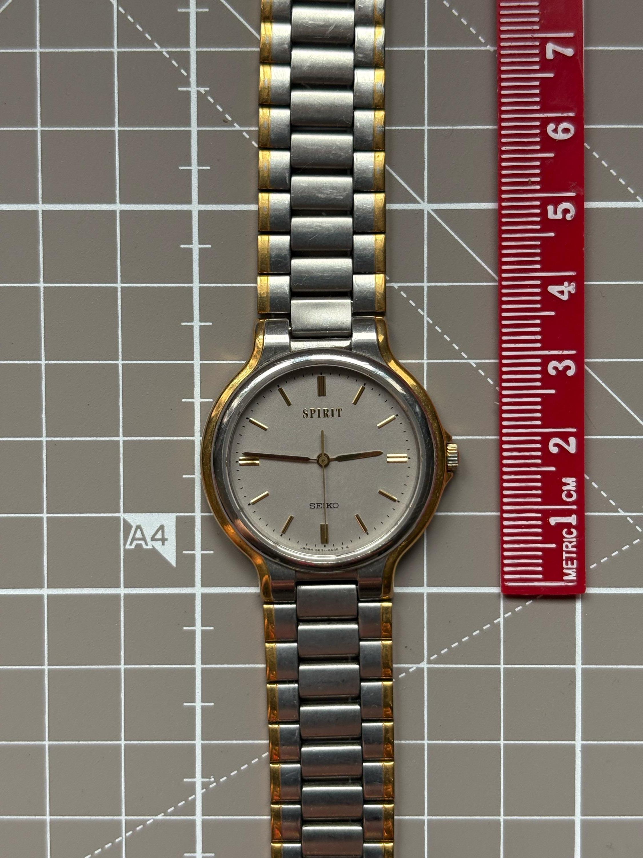 90年代の希少なヴィンテージセイコースピリットデュアルトーン - Etsy 日本