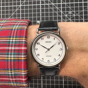 SEIKO セイコー　アベニュー　メンズ　腕時計　ブラック　ヴィンテージ Seiko avenue - Etsy 日本