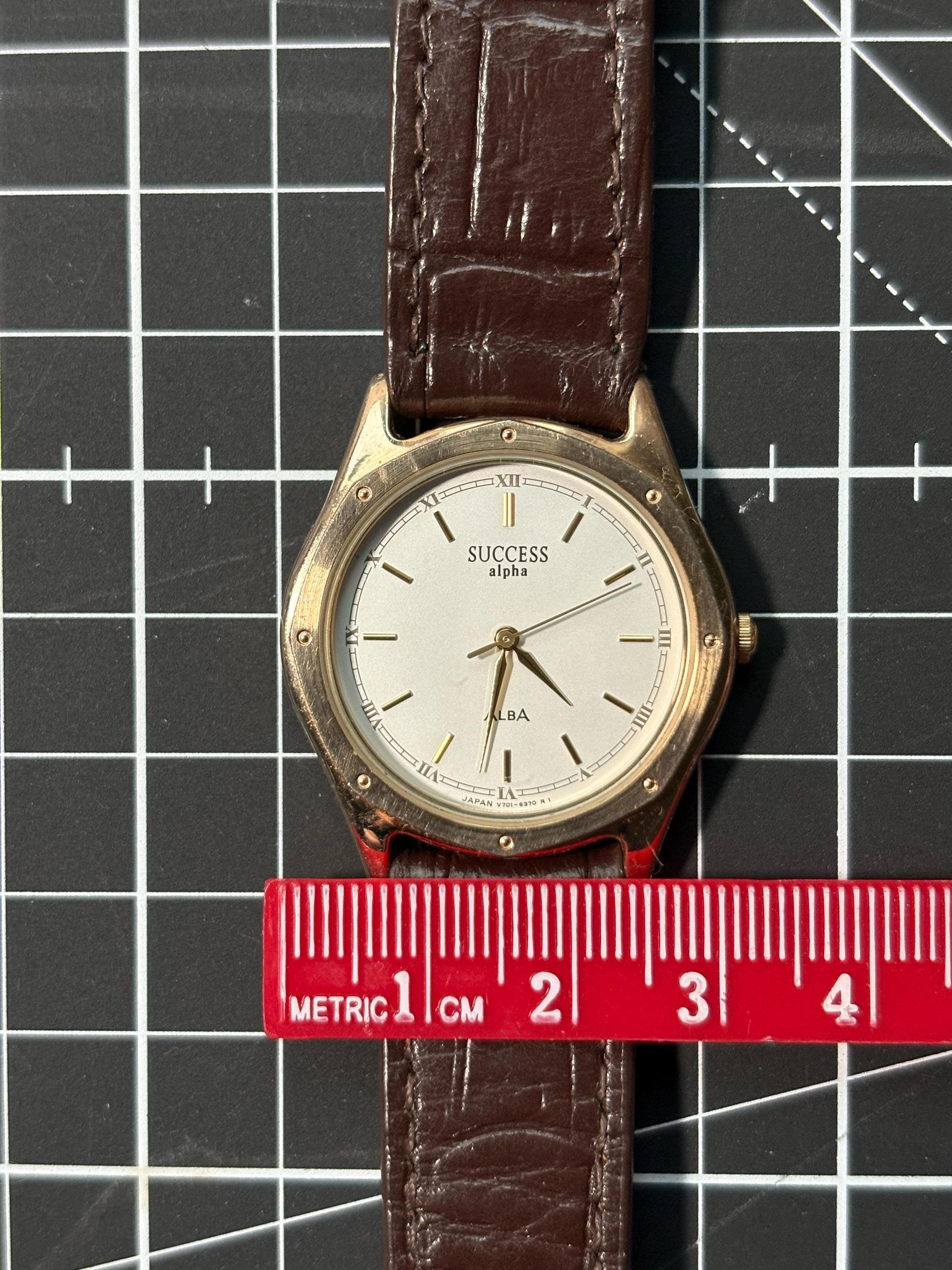 90's Vintage Watch Seiko Alba Success Alpha - Etsy