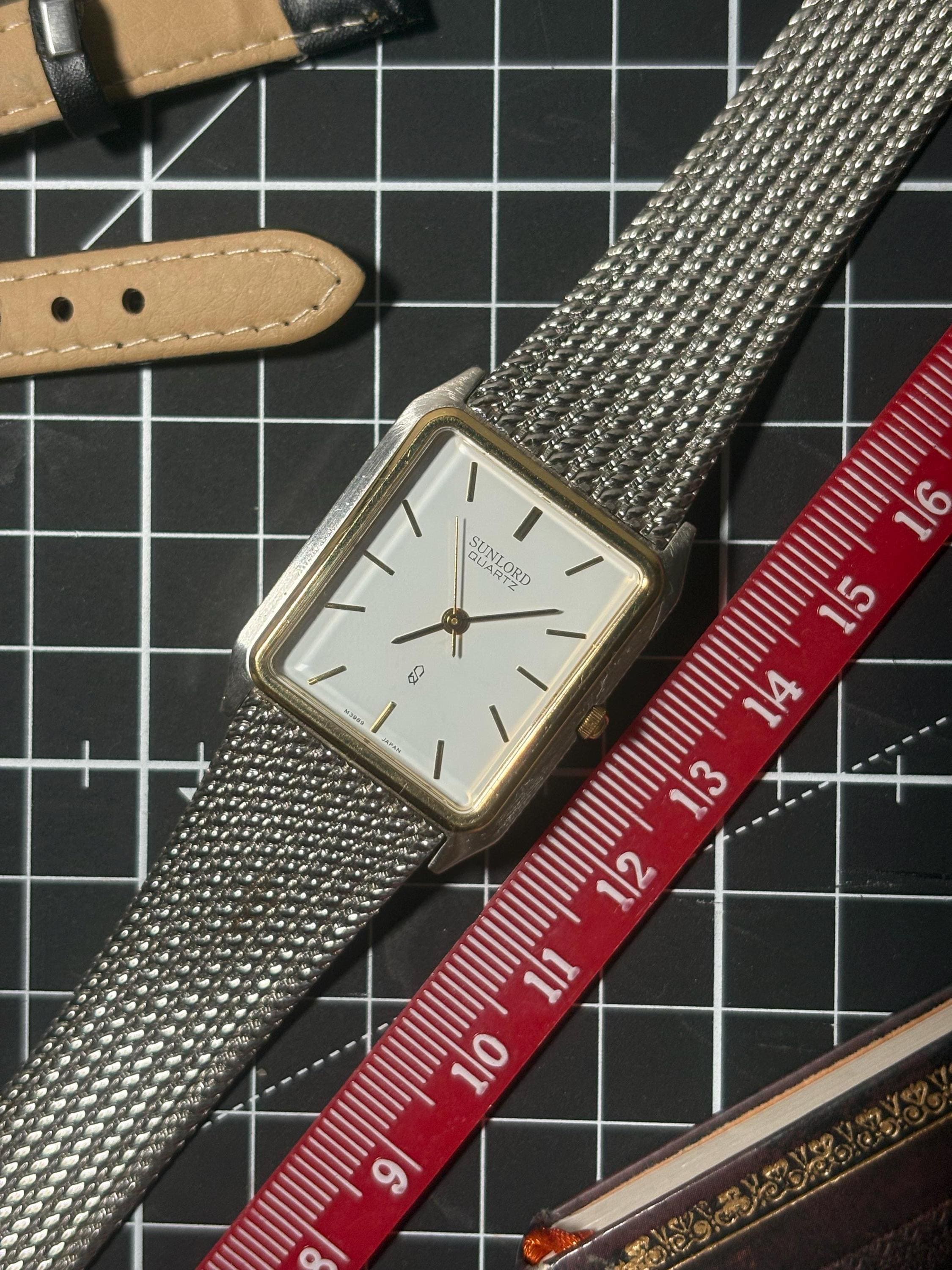 90's Vintage Watch Seiko Sunlord - Etsy
