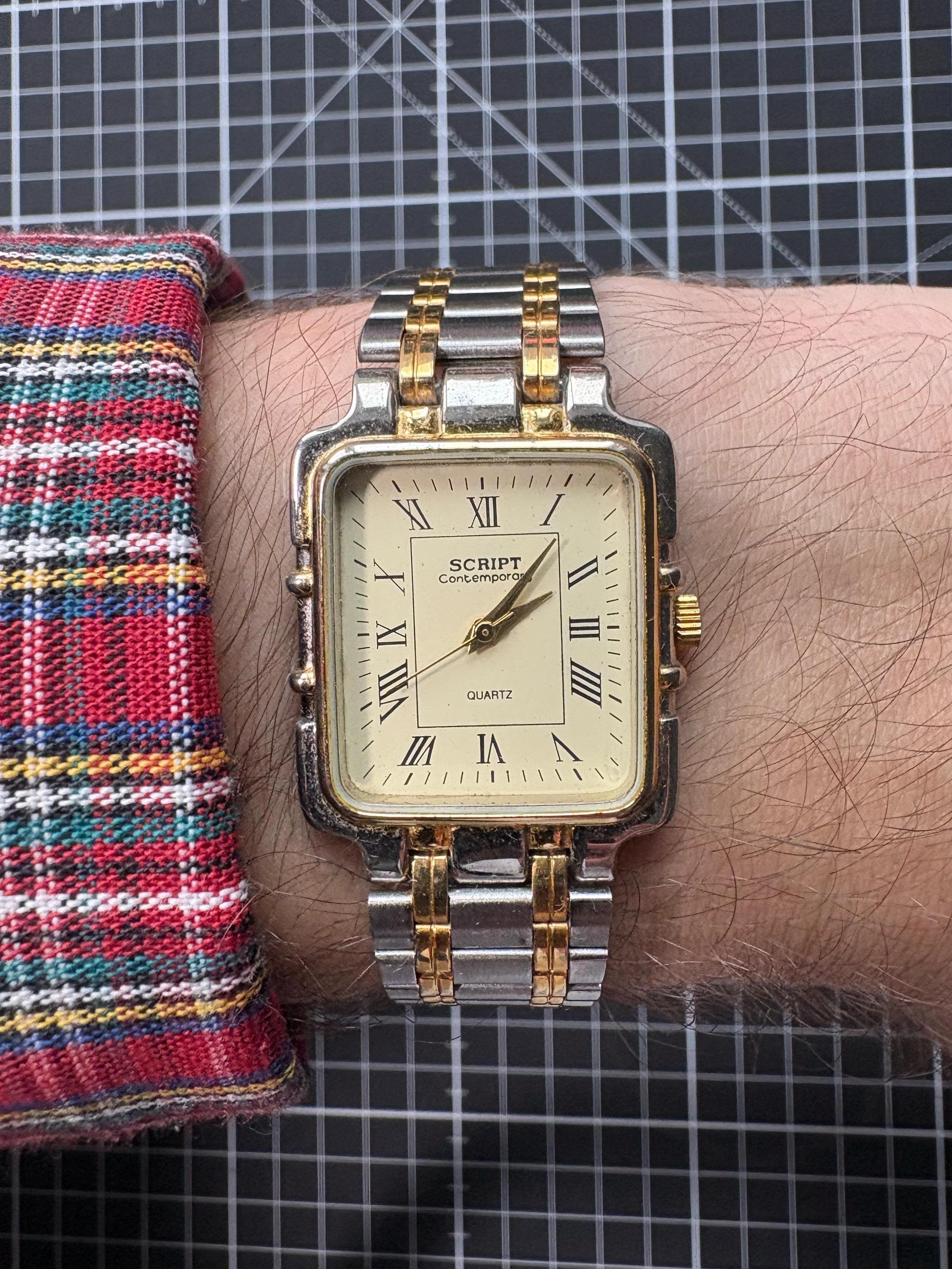 90's Vintage Watch Jaxis Script by Citizen - Etsy