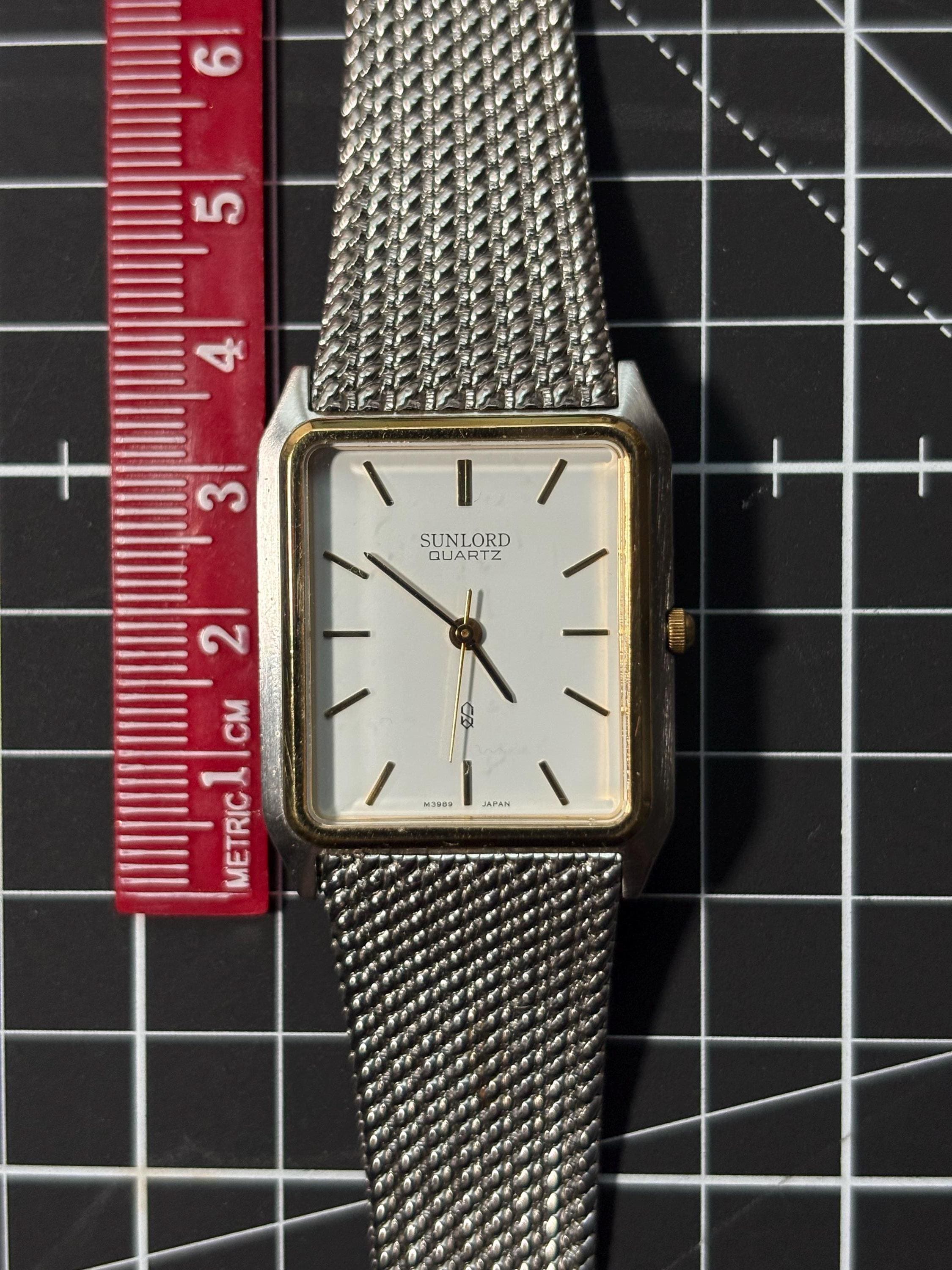 90's Vintage Watch Seiko Sunlord - Etsy