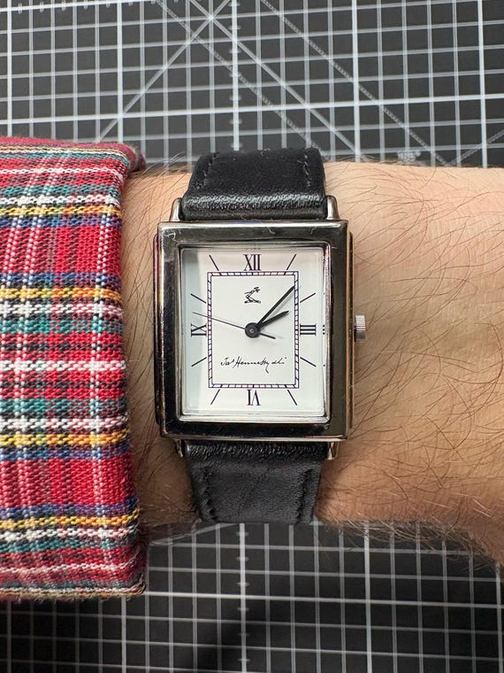 90's Vintage Citizen Tank Watch - Etsy