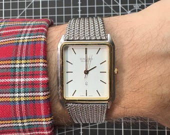 90's Vintage Watch Seiko Sunlord - Etsy