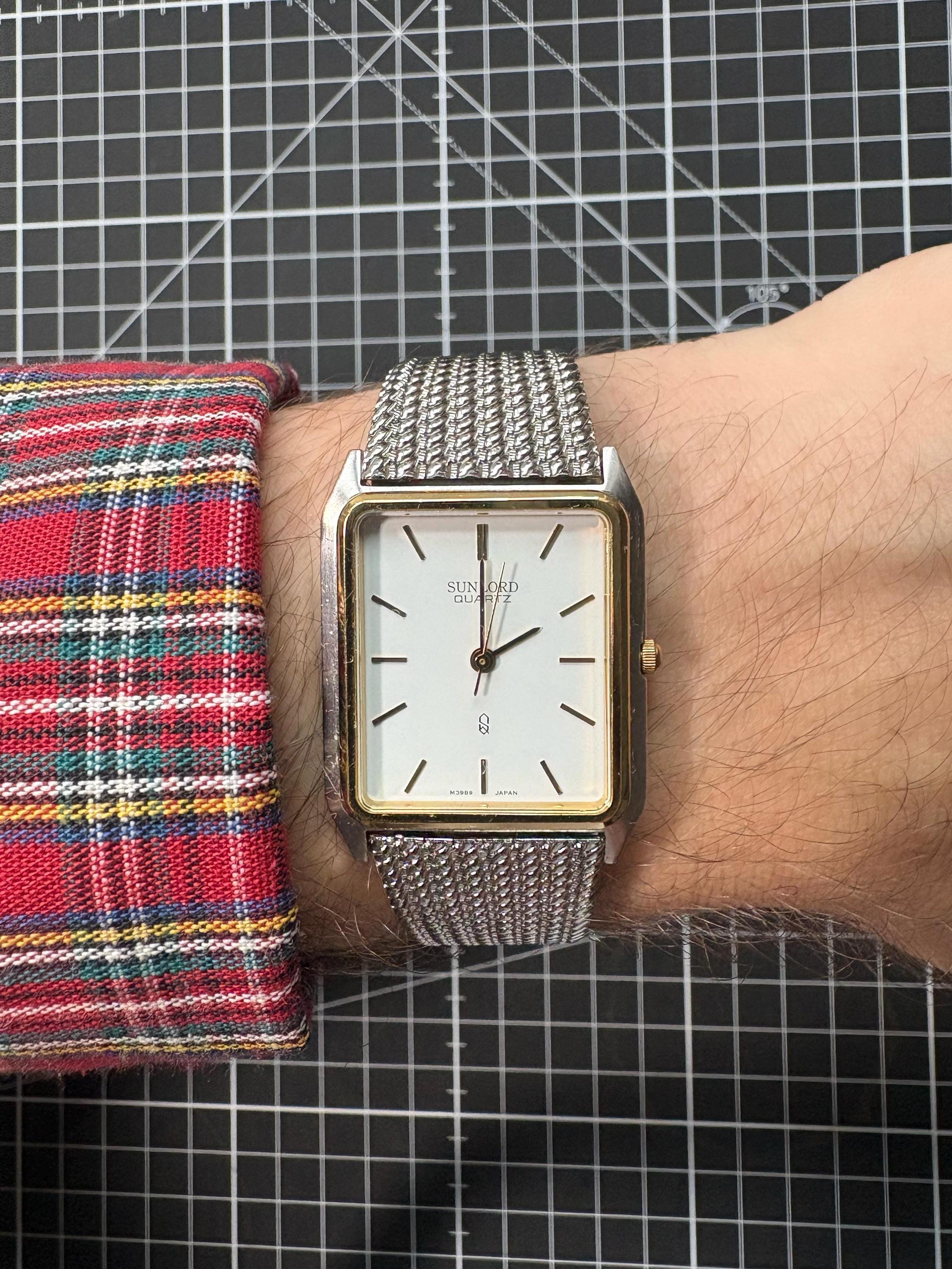 90's Vintage Watch Seiko Sunlord - Etsy