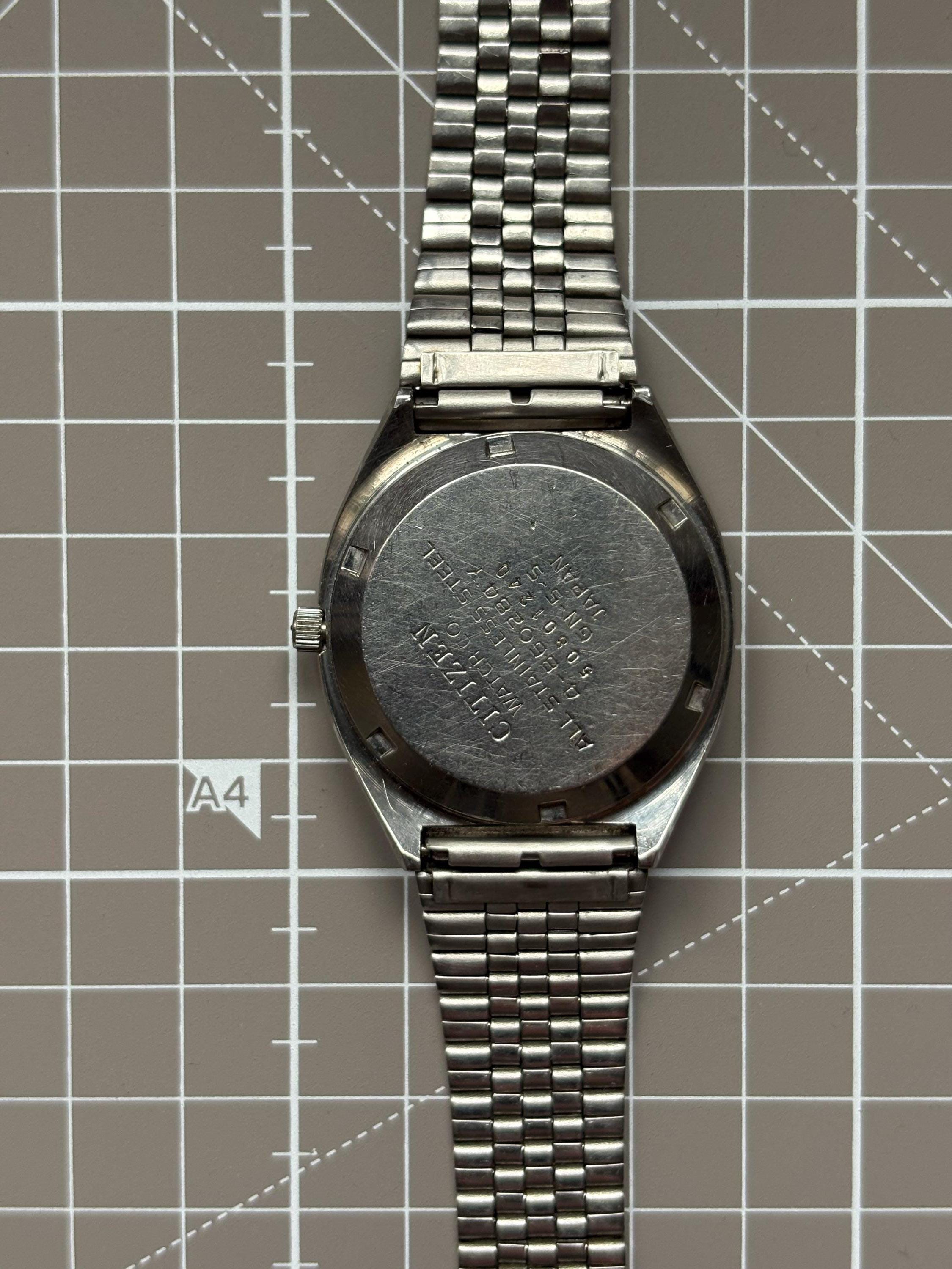 70's Men's Vintage Watch Citizen Crystron - Etsy