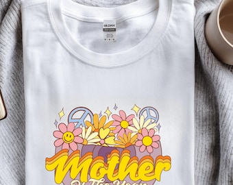 Mother of The Year T Shirt – Bella Canvas 3001 Retro Mom Graphic Tee – Mother’s Day Christmas Gift for Her