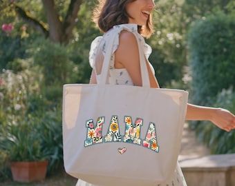 Mama Tote Bag, Floral Mother Bag