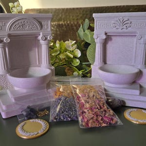 Mini Universal Altar Shrine | 5 Inch Minimalist Sacred Space | Greek and Roman Ritual, Custom Wiccan, Pagan Gift
