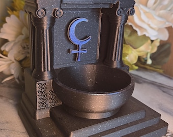 Mini LILITH Altar 5 Inch Night Goddess Shrine, Shadow work