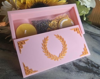 Caja de altar de viaje personalizada - Kit de altar portátil discreto - Santuario devocional personalizado para viajes - Espacio de meditación y ritual