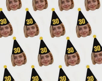 Custom Face Confetti - Personalized Mini Decorations for Birthdays, Bride & Bachelorette Parties