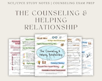 Counseling & Helping Relationships Study Guide | CPCE NCE Exam Prep | Theories, MI, Microskills, Multicultural Approaches