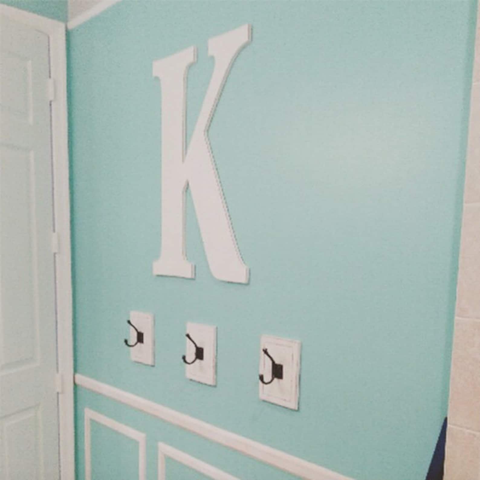 24 Extra Large Letter Wall Decor Oversized Letter Wooden Etsy