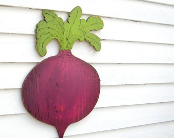 Beet Sign Garden Sign Farm Stand Sign Wooden Beet Sign Kitchen Wall Art Farmhouse Decor