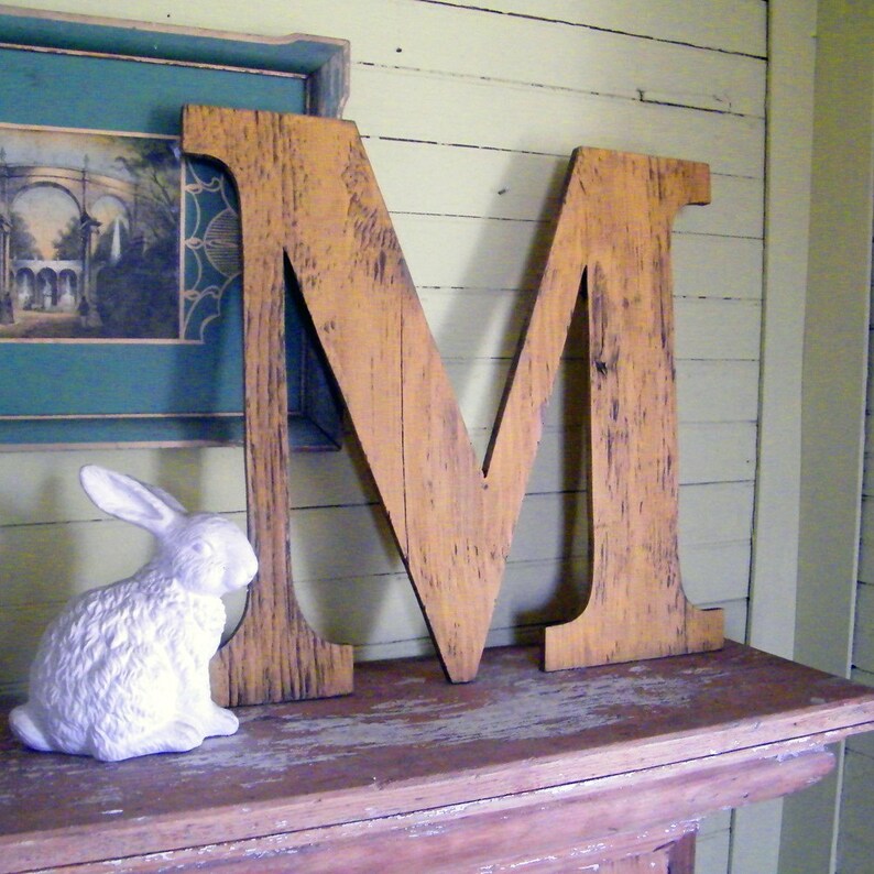 Large Wooden Letters 18 Letter Capitol Display Wall | Etsy