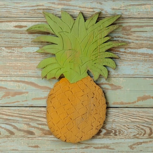 Ananas-Zeichen Südliche Gastfreundschaft Südliche Willkommens-Schild-Holz- Hawaiianische Ananas-Plakette-Entryway-Plakette