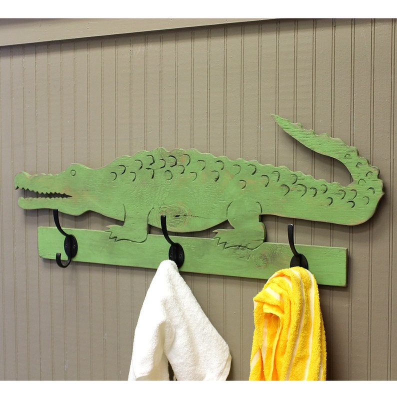 Alligator Towel Hook Alligator Bathroom Hooks Towel Hooks Etsy Canada