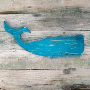 Whale Beach Decor Larger Moby Sperm Whale Fish Ocean Coastal Decor Nautical Decor image 4