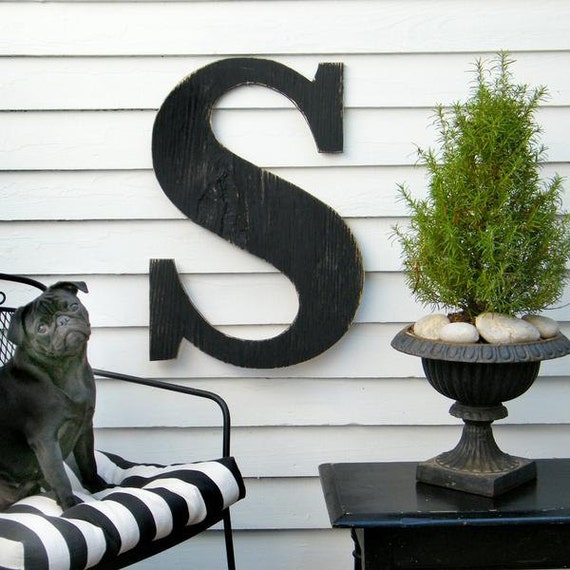 Large Wood Letter - Decorate with Large Wall Letters