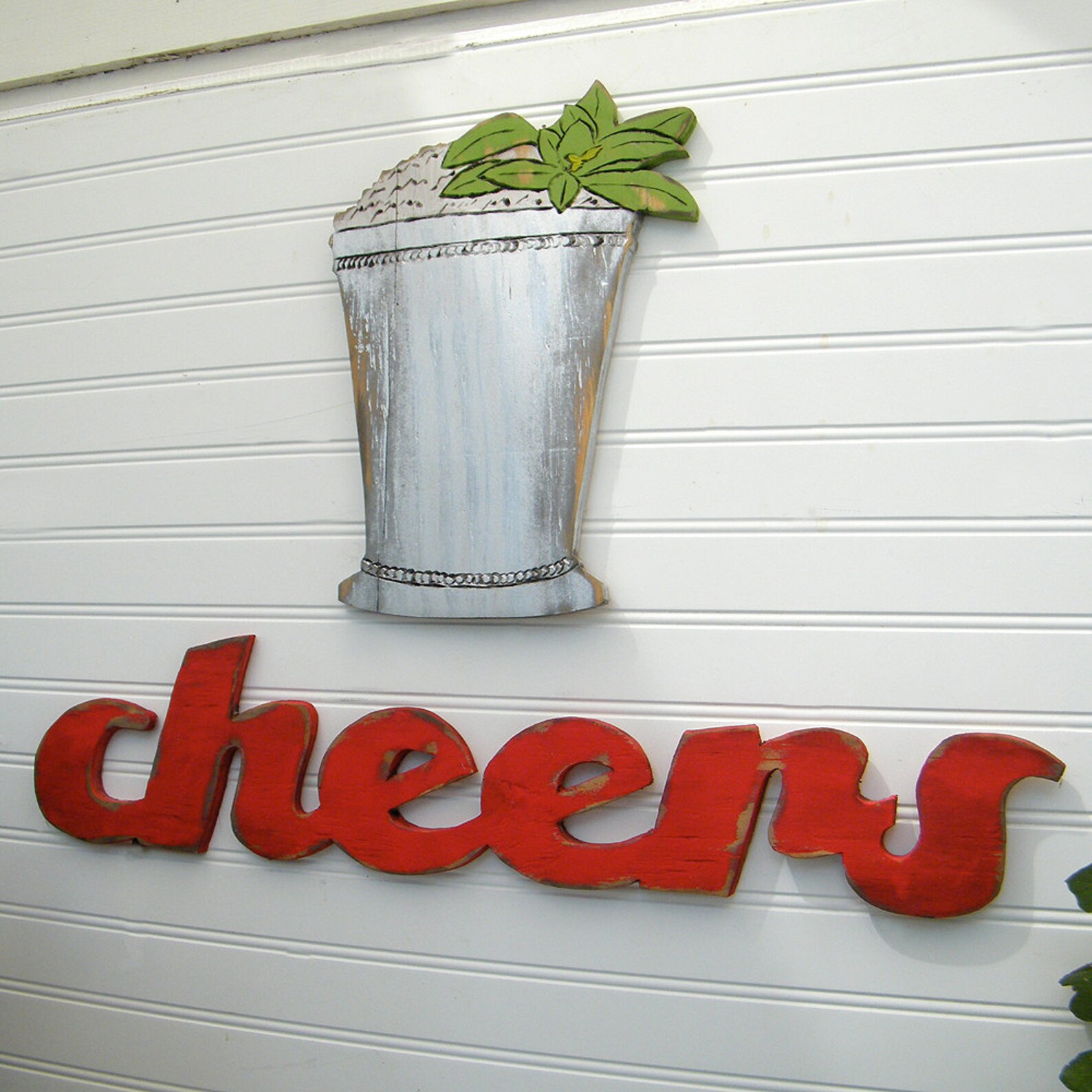 Mint Julep Sign Cocktail Wall Art Derby Horse Racing Drink Etsy