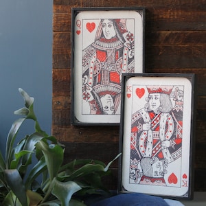 King Queen and Jack of Hearts Playing Cards Cross Stitch -  Israel