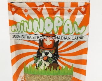 100% Extra Strong Canadian Catnip – Premium Catnip for Cats, Potent Cat Treats, Catnip Toy Refill, Natural Cat Herb for Play & Fun