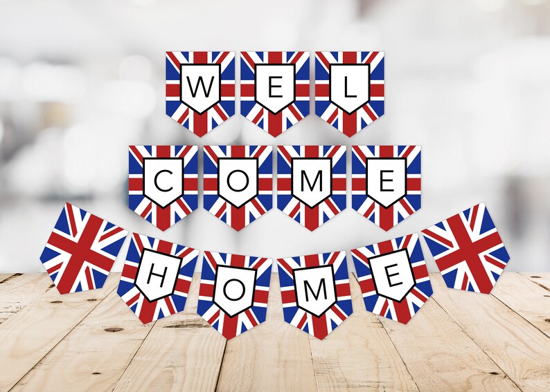 Home Union Jack Flag Banner British Flag UK Flag Etsy