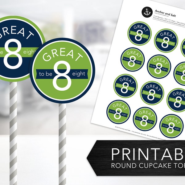 Great to Be 8 Program - Etsy