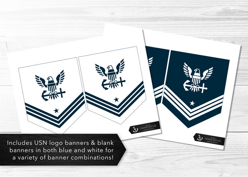 by the Sea Banner US Navy Naval Banner USN Etsy