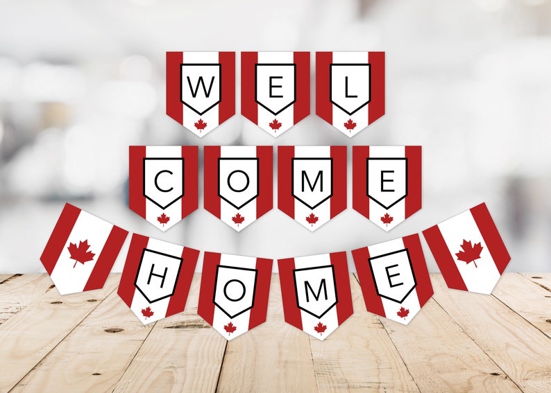 Home Canadian Flag Banner Canada Flag Banner Flag Etsy