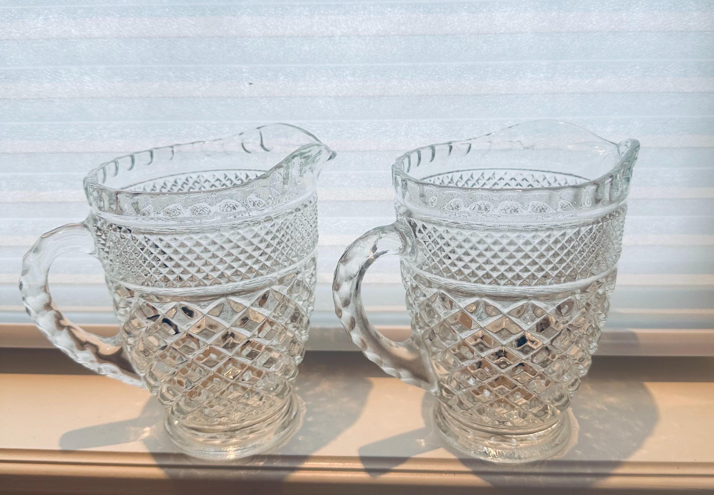 Antique Milk Glass Pitcher - Etsy