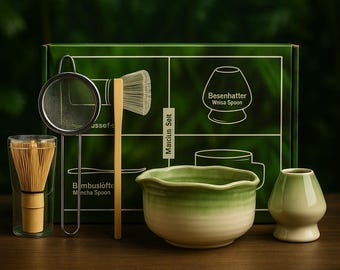 韓国の青磁茶碗と茶漉し：伝統的なチルボ透かし模様の磁器 - Etsy 日本
