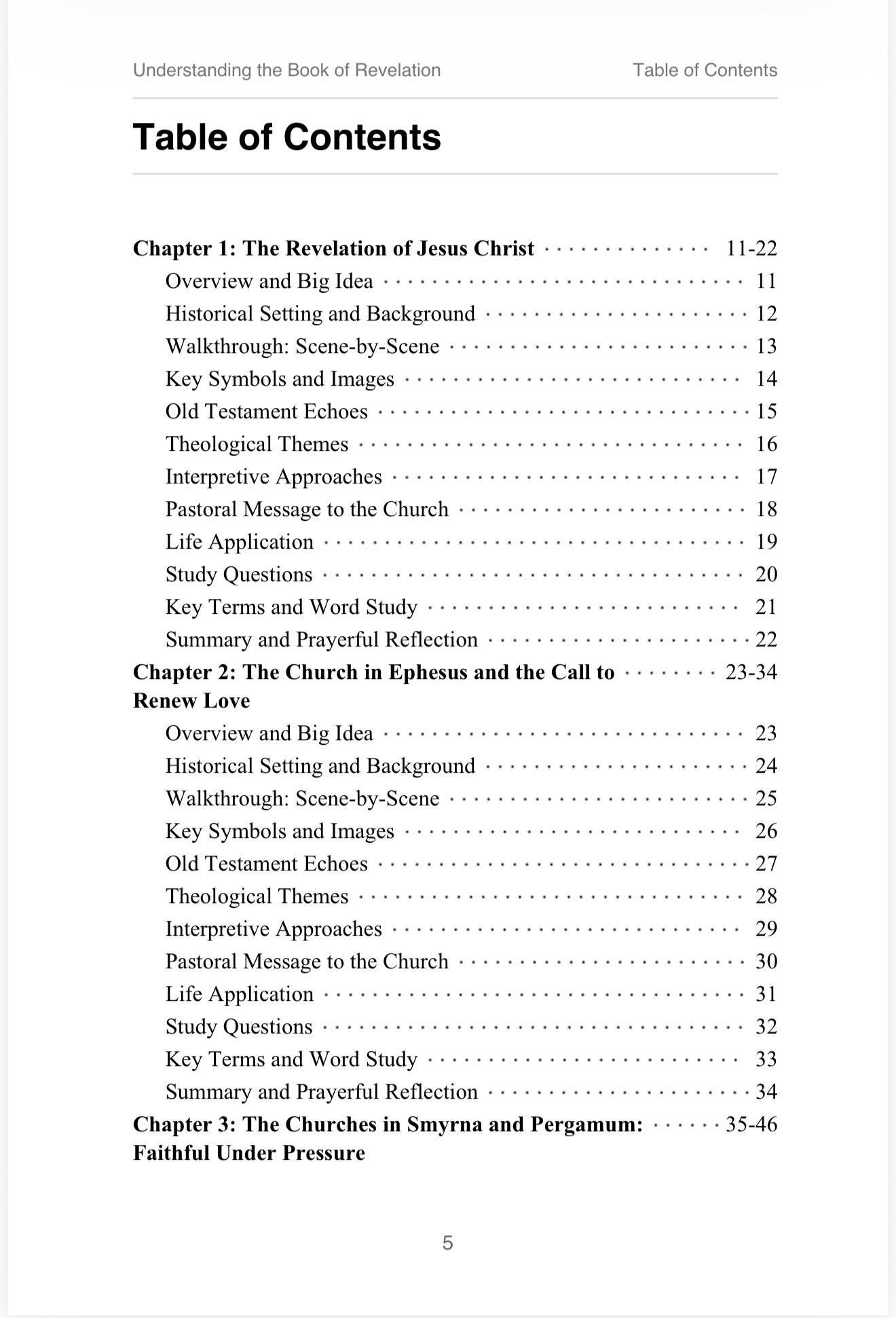 Book of Revelation Study Guide PDF | Chapter-by-chapter Bible Study - Etsy