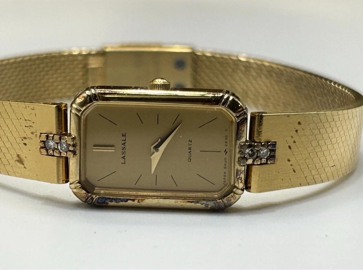 LASSALE SEIKO ③ Seiko Lassale Seiko Lassale vintage gold for $421 for sale