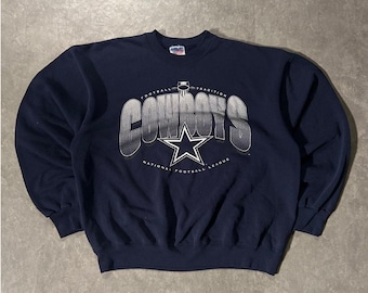 90's Vintage Dallas Cowboys Navy Crewneck -XL