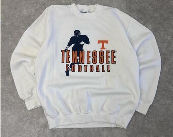 2000s Vintage Tennessee Volunteers Football White Crewneck Size M
