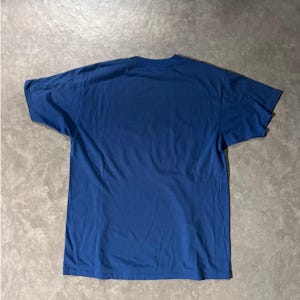 1985 Vintage Kansas City Royals World Series Blue T-Shirt -M afbeelding 4