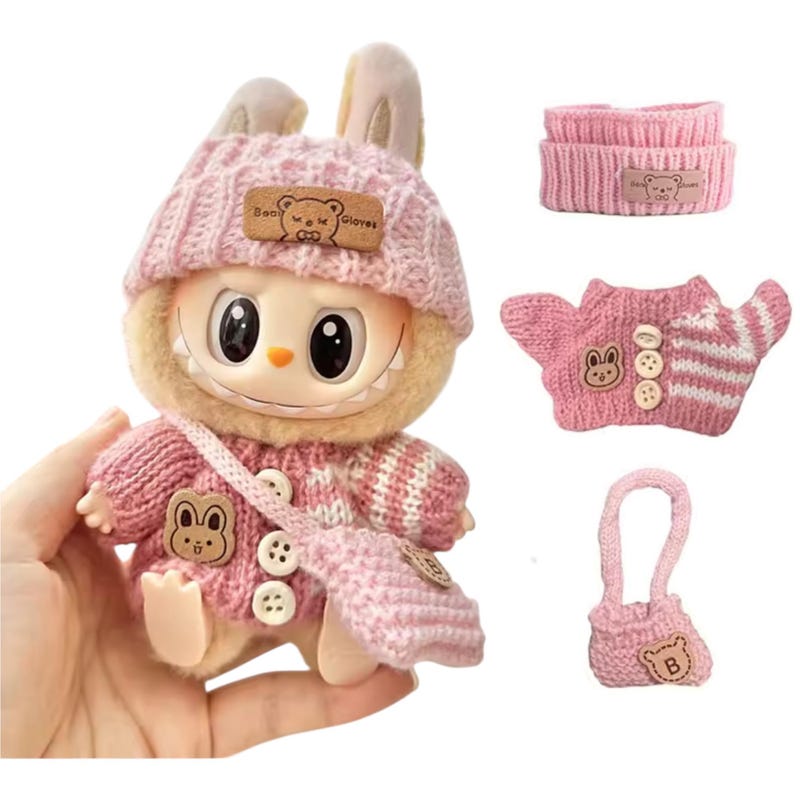 Abitini Rosa Per Bambole - Set Di Vestiti Fashion Per Accessoriare Le Tue Bambole Preferite