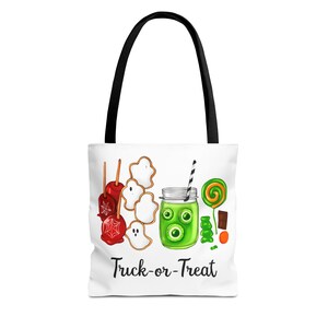 Halloween Tote Bag: Trick-or-Treat Candy Carrier, Spooky Party Accessory