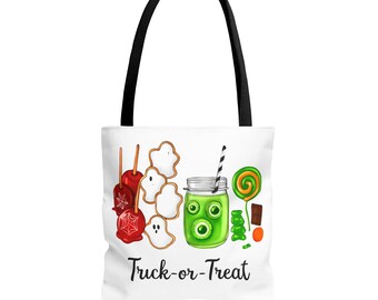 Halloween Tragetasche: Süßes oder Saures Süßwaren, Gruseliges Party Accessoire
